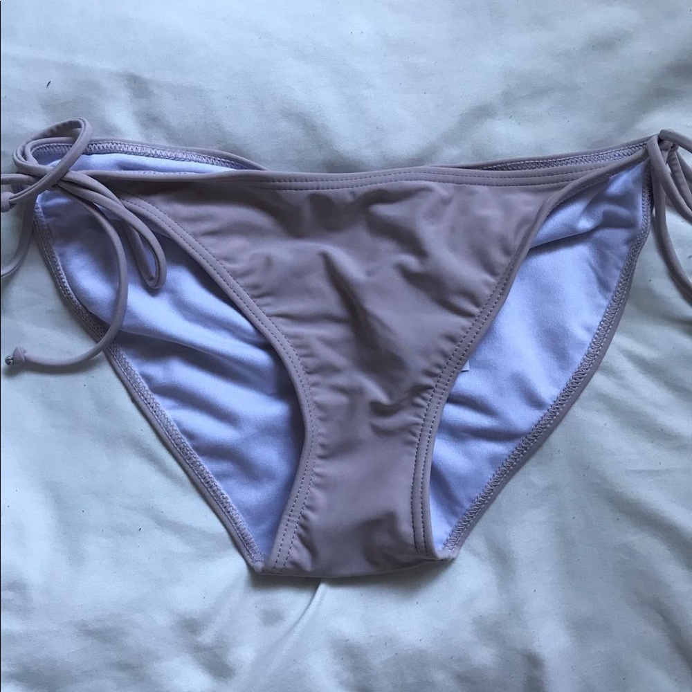 NWT Stone/Lavender-tinted Bikini Bottoms
